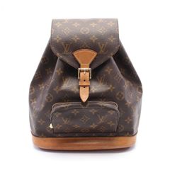 LOUIS VUITTON ルイ・ヴィトン モンスリMM モノグラム リュックサック バックパック