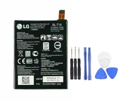 純正同等新品! LG BL-T19 対応 Google Nexus5X  SIMフリーLG-H791 携帯電話のバッテリー 電池パック 交換 内蔵battery 修理 両面テープ 修理工具付き