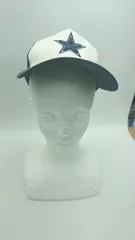 ◇ Θ NEW ERA ニューエラ ロゴ刺繍 キャップ ブルー系 サイズ表記なし レディース メンズ E  【1411210015408】