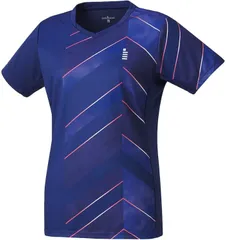 【新品・5営業日で発送】ゴーセン レディースゲームシャツ (T2405) 色 : ネイビー サイズ : XL 