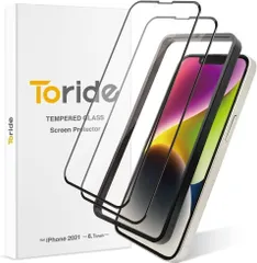 iPhone13/13 Pro/14用 ガラスフィルム 2枚入