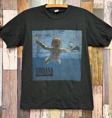 黒系★新品 ネバーマインド【Nirvana】ニルヴァーナ★バンドTシャツ★Bunny