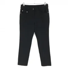 マンシングウェア パンツ 黒 微起毛 ストレッチ  レディース 11 ゴルフウェア Munsingwear