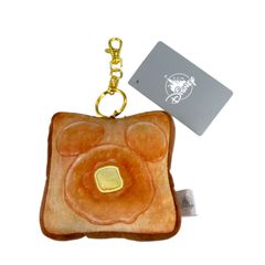 ディズニー【ミッキー】 ぬいぐるみキーホルダー・キーチェーン トースト MICKEY'S BAKERY