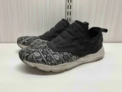 Reebok リーボック フューリーライト スリッポン スニーカー BD4460 ブラック 24cm