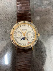 ● SUNLORD 時計　Moon Phase クォーツ　不動　サンロード　S1183 A-C6P5 009012