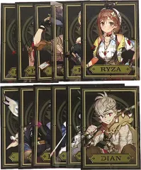 【中古】キャラカード [単品] 集合 イラストカード12枚セット 「PS5/PS4/Switchソフト ライザのアトリエ3 ～終わりの錬金術士と秘密の鍵～ スペシャルコレクションボックス」 同梱特典