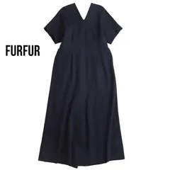 FURFUR◆秋冬◆ストレッチ カットソー ポンチ リラックス ワイド オールインワン ジャンプスーツ ◆ファーファーのサムネイル