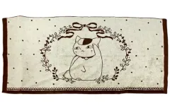 【中古】雑貨 ニャンコ先生 ジャガードバスタオル 「一番くじ 夏目友人帳 ニャンコ先生のNATURAL＆RELAX」 C賞