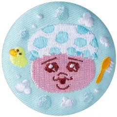 【中古】食玩 雑貨 5.お風呂 「CAN BADGE COLLECTION おぱんちゅうさぎ」