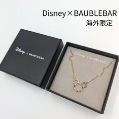 BAUBLEBAR ×ミッキーハートネックレス Disney Mickey Mouse Hugging Heart Necklace - Gold – Disney