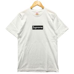 SUPREME シュプリーム Paris Box Logo Tee ボックスロゴ Tシャツ ホワイト サイズM 正規品 / 50604