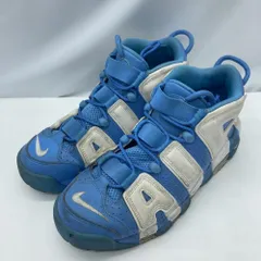 【中古】NIKE AIR MORE UPTEMPO UNIVERSITY BLUE 921948-401 ナイキ ブルー ホワイト[19]