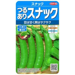 【在庫限り】実咲野菜 エンドウ つるありスナック 小袋003133