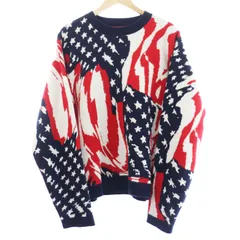 エムエーエスユー MASU 23AW MARBLE FLAG SWEATER マーブル フラッグ セーター FS3399