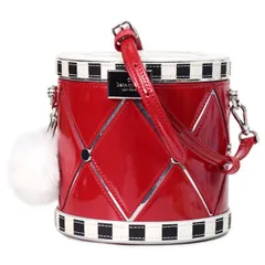 ケイトスペード バッグ katespade ドラム レザー モチーフ 3D バケツ型 ロゴ 斜めがけ ショルダーバッグ クロスボディ マルチ KI970