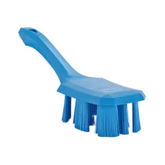 【新品・7営業日以内発送】【即納在庫品】5705020417931 ハンドブラシ ＵＳＴ ショートハンドルブラシ ４１７９ ブルー ＨＡＣＣＰ対応 ハードタイプ Vikan USTショートハンドルブラシ ブルー キョーワクリーン【沖縄離島販売不可】