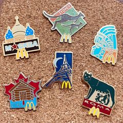 42639 たなか様専用 ピンバッチマクドナルド 世界の首都 11個×5セット