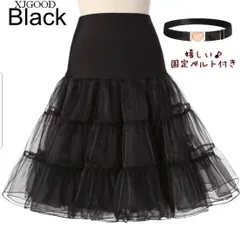 【新品未使用】 コスプレ コスチューム Disney ディズニー ミニー 大人 女性 ワンピース ドレス 【パニエ】インナードレス 黒 ブラック L  女性  仮装 ハロウィン クリスマス 衣装 インスタ映え