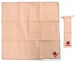 【中古】グッズセット メイのお弁当箱 ハンカチ三角巾・箸入れセット サクラ色 「となりのトトロ」