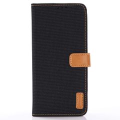 【新品未開封】 】 新型モデル デニム デザイン ケース 手帳型 Viesa Galaxy S10 / docomo SC-03L / au SCV41 対応 Samsung 手帳ケース 【 (ブラック) 全面保護 ベストデニム材料 カード収納ポケット 横置き