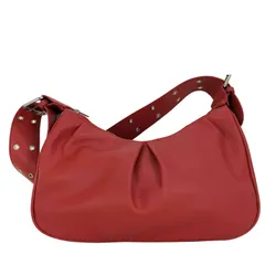 ユーズドフルギ USED古着 un/neu ワンハンドル タック ハンドバッグ フェイクレザー ショルダーバッグ レディース 表記無 