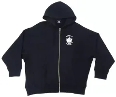 【中古】アウターウェア(男性アイドル) BUMP OF CHICKEN aurora ark Zip up Hoodie(フーディ) ブラック XLサイズ  「BUMP OF CHICKEN TOUR 2019 aurora ark」 追加グッズ