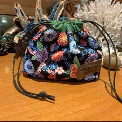 和装バック　着物バック　琉球柄　青海波　紅型生地（黄色）入学卒業結婚七五三振袖 和装バック 着物バック 琉球柄 青海波 紅型生地（黄色）入学卒業
