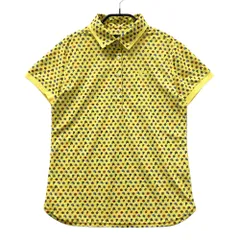 サイズ：S CALLAWAY キャロウェイ  半袖ポロシャツ 総柄 イエロー系 [240101531676] ゴルフウェア レディース ストスト