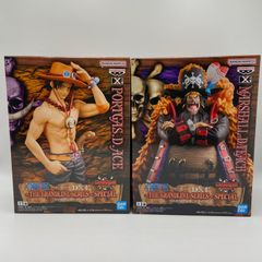 未開封　ワンピース　2点セット　DXF　THE GRANDLINE SERIES　SPECIAL　マーシャル・D・ティーチ　ポートガス・D・エース　プライズ　フィギュア　バンダイ　バンダイナムコ　バンプレスト