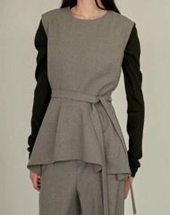 SLP SS16 グラデーション ロングネルシャツ - メルカリ