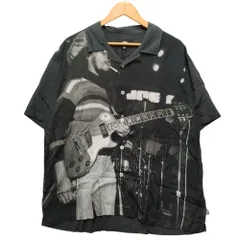STUSSY 半袖オープンカラーシャツ ボブ・マーリー Sサイズ レーヨン STUSSY 半袖オープンカラーシャツ ボブ・マーリー Sサイズ