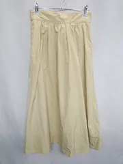 ◇ UNITED ARROWS green label relaxing ロング丈 フレア スカート サイズ表記なし ライトグリーン レディース E  【1407020043465】