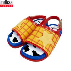 멜리사 mini melissa 신품 아울렛 키즈 샌들 32782 RD melissa × 토이 스토리 US9 ~ US12 (15.5cm ~ 18.5cm) 레터 팩 플러스 무료 배송