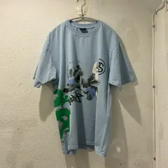 Stussy　ストュ―シー　 OLD スカル 半袖Tシャツ SIZE.M　【表参道t08】