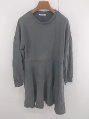 ◇ ZARA Trafaluc シンプル カジュアル テイスト 長袖 ミニ ワンピース サイズEUR S USA S MEX 26 グレー系 レディース E  【1306270011395】
