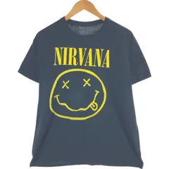 古着 NIRVANA ニルヴァーナ バンドTシャツ バンT メンズL相当/eaa564412