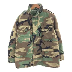 90年代 米軍実物 U.S.ARMY M-65 フィールドジャケット ミリタリー ウッドランドカモ (メンズ L-R) P9709