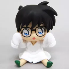 【中古】トレーディングフィギュア [単品] 江戸川コナン サンデー限定ワイシャツver. 「名探偵コナン ちぢませ隊 つめあわセット(3種セット) 週刊少年サンデー2018年1月号応募者全員サービス」 同梱品