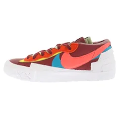 NIKE (ナイキ) ×KAWS×sacai Blazer Low Team Red カウズ×サカイ×ナイキ ブレーザー チームレッド ローカットスニーカー US9/27cm DM7901-600