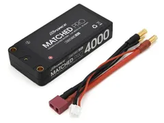 新品 ジーフォース MATCHED PRO 7.4V 4000mAh LiPo Battery R/C用バッテリー GFG019 [佐川急便]のサムネイル