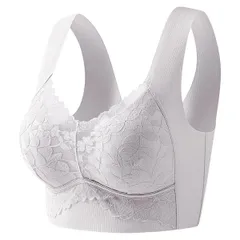 ノンワイヤーブラ リブあみ フリーカット 大きいサイズ 薄手 響かない ストレッチ ブラジャー 脇高 軽い さらさら 蒸れにくい 美胸 レース おしゃれ as-015
