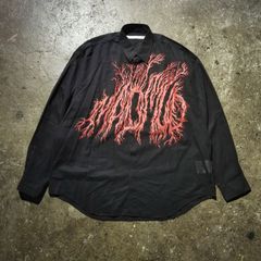 JOHN LAWRENCE SULLIVAN 22ss MAD MUD SHIRT 46 ジョンローレンスサリバン 3A008-0222-09