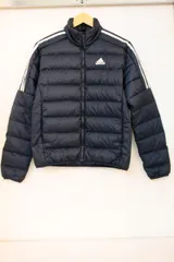 【中古】 adidas メンズダウンジャケット M adidas/Essentials Down Jacket/ダウンジャケット/M/紺 ネイビー