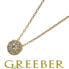 ポンテヴェキオ ネックレス ダイヤ ダイヤモンド 0.08ct サークル K18YG #171862のサムネイル