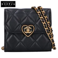 CHANEL シャネル AP3291 ラムスキン ミニマトラッセ ハートココ チェーン
