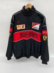 【未使用品】Ferrari フェラーリF1　キッズ レーシング ジャケット Ferrari フェラーリ F1 レーシングジャケット ブルゾン 刺繍