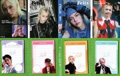 STRAY KIDS スキズ Felix フィリックス グッズ メモ帳 80枚セット 写真入り メモパッド K-POP