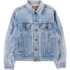 古着 80~90年代 リーバイス Levi's 70506-0214 デニムジャケット Gジャン USA製 メンズM相当 ヴィンテージ/eaa543964