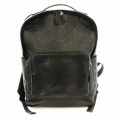 【良品】COACH コーチ　グラハム　3Way バッグパック　レザー　黒 COACH 【超美品 ほぼ未使用】 コーチ グラハム リュック バック